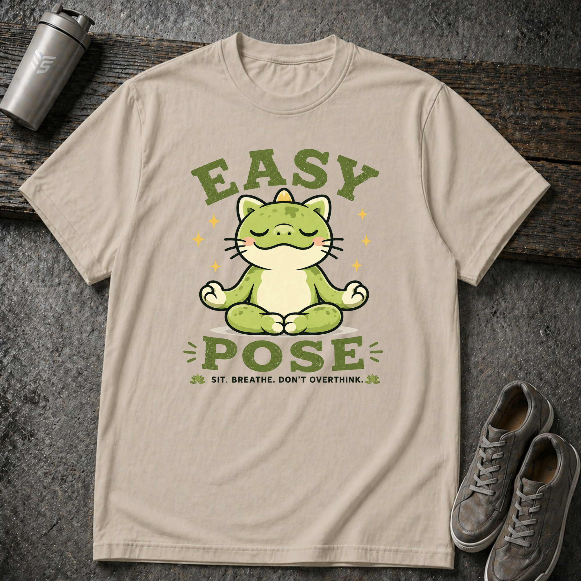 Easy Pose Dinosaur - Tee