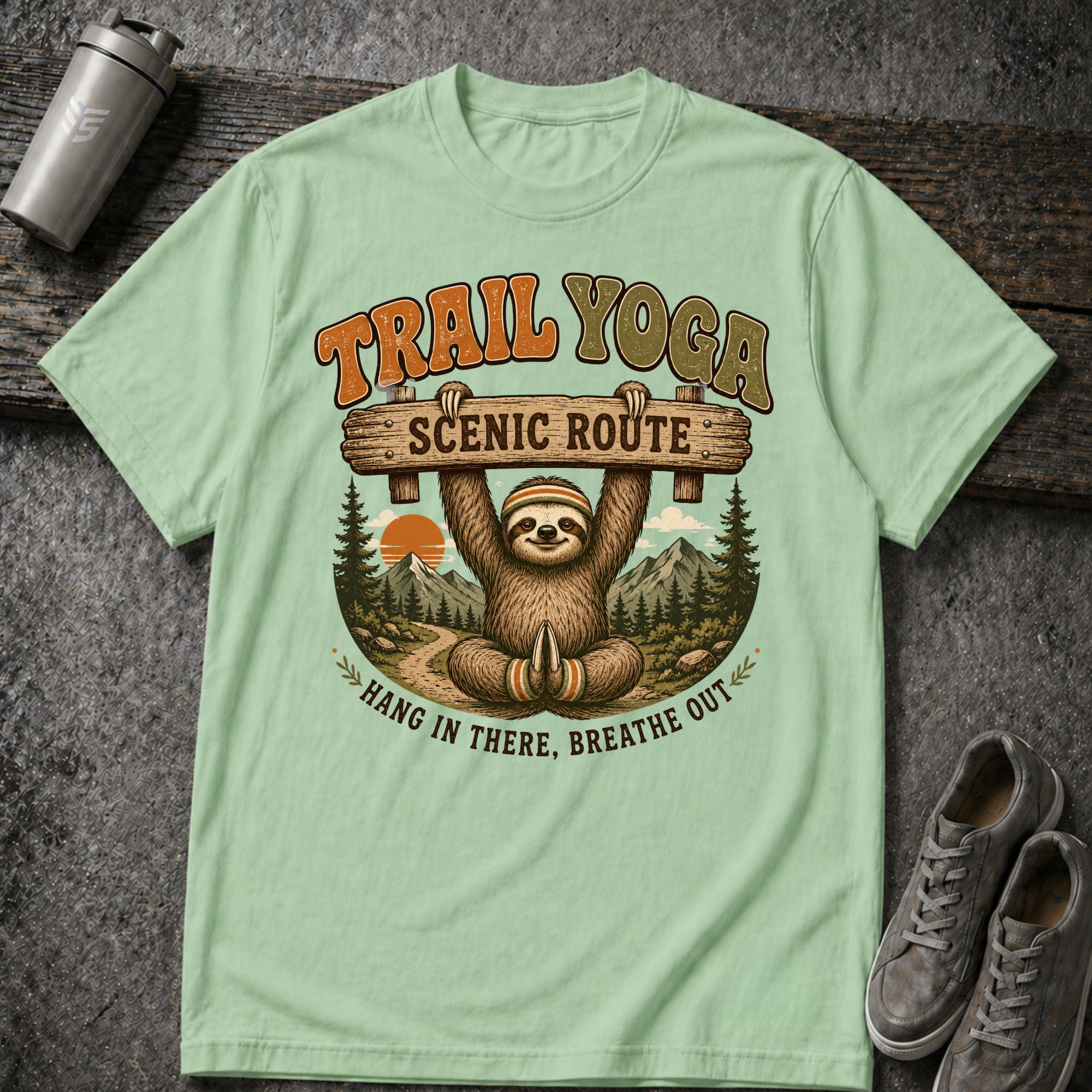 Sloth Yoga Trail - Tee