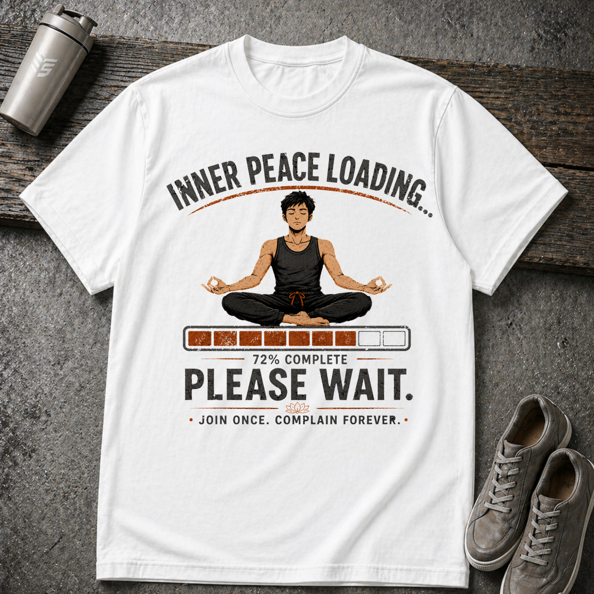 Inner Peace Mens Yoga - Tee