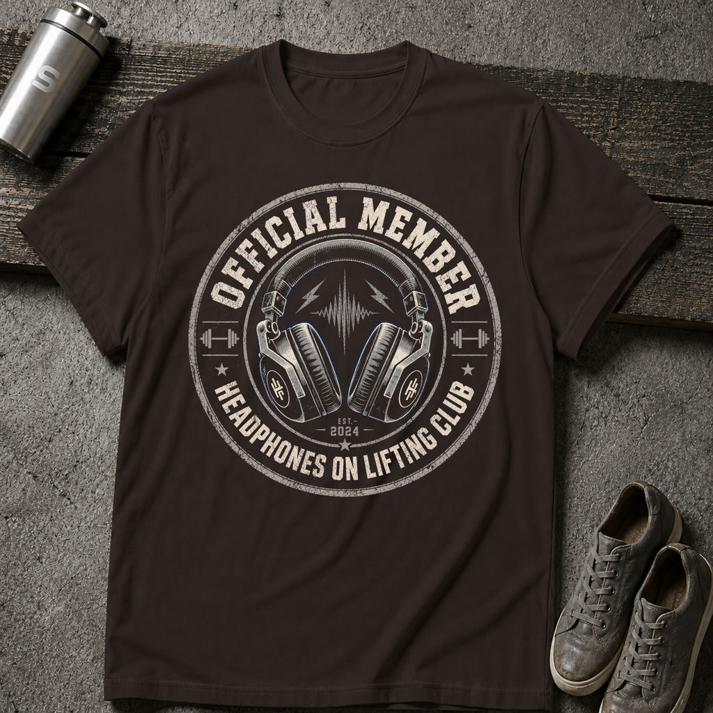 Headphones On Club - Tee