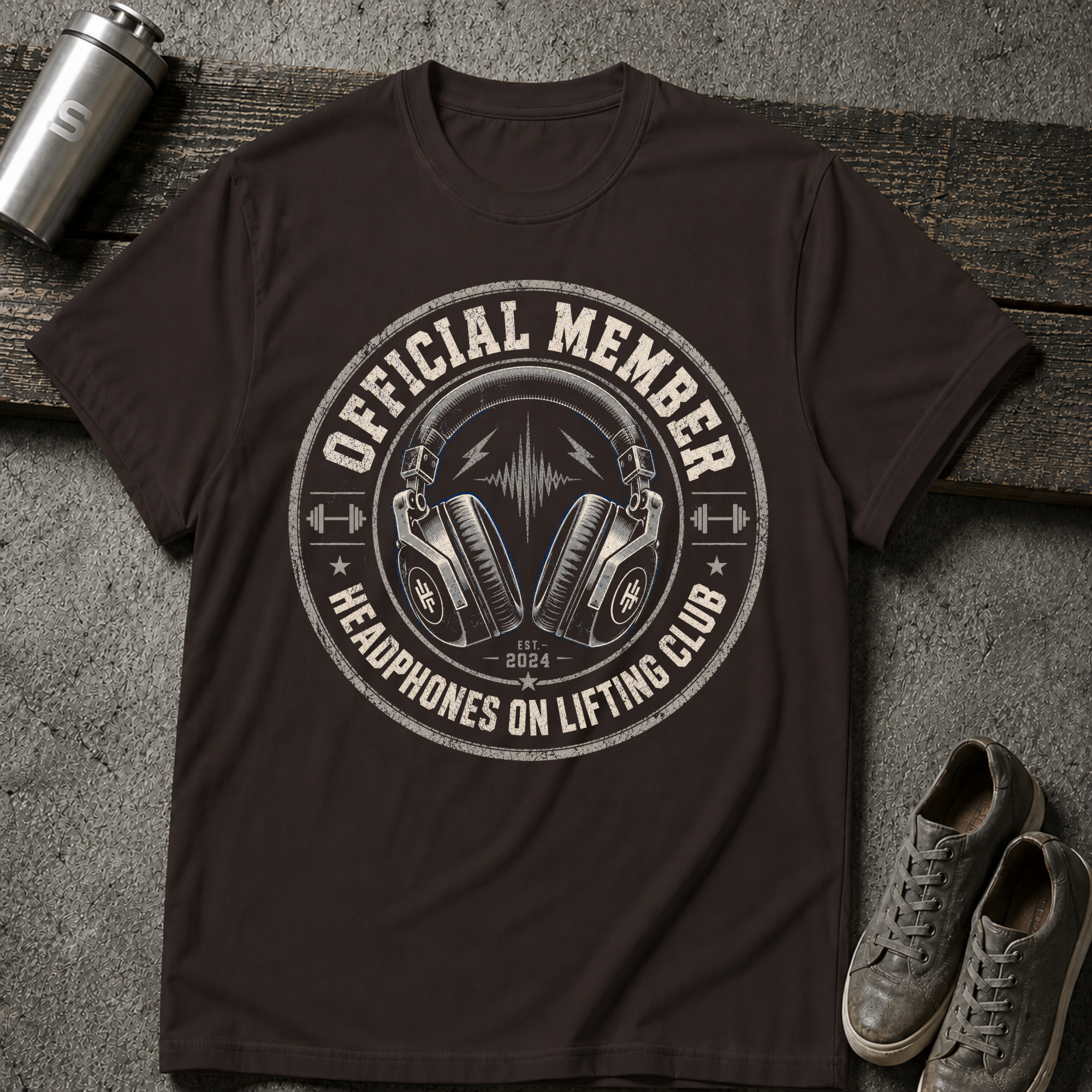 Headphones On Club - Tee
