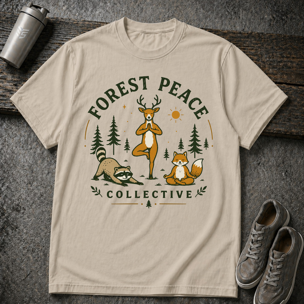Yoga In The Woods - Tee