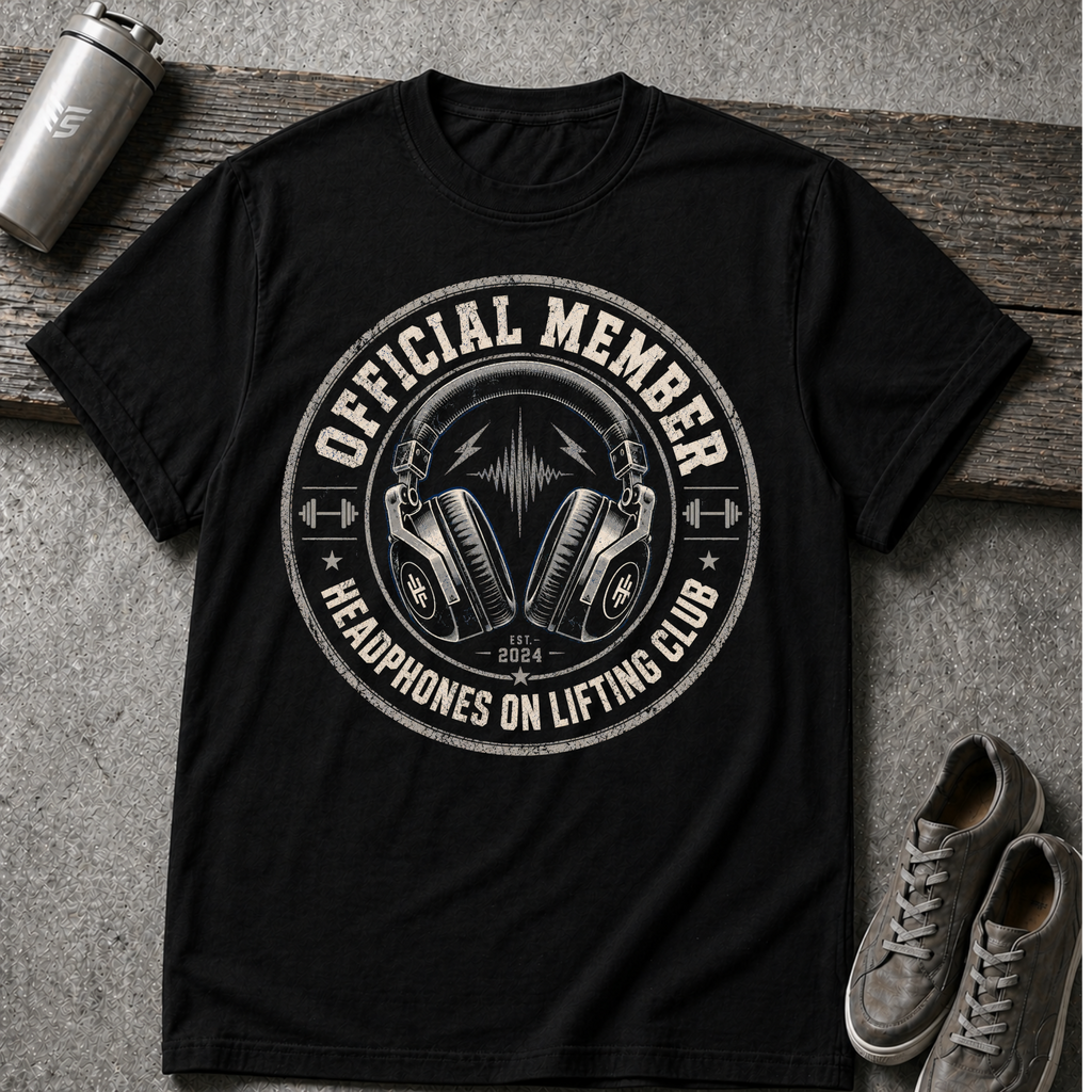 Headphones On Club - Tee