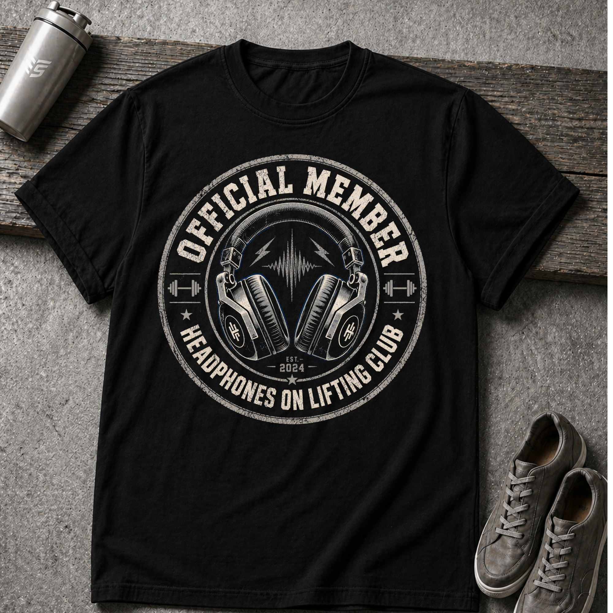 Headphones On Club - Tee