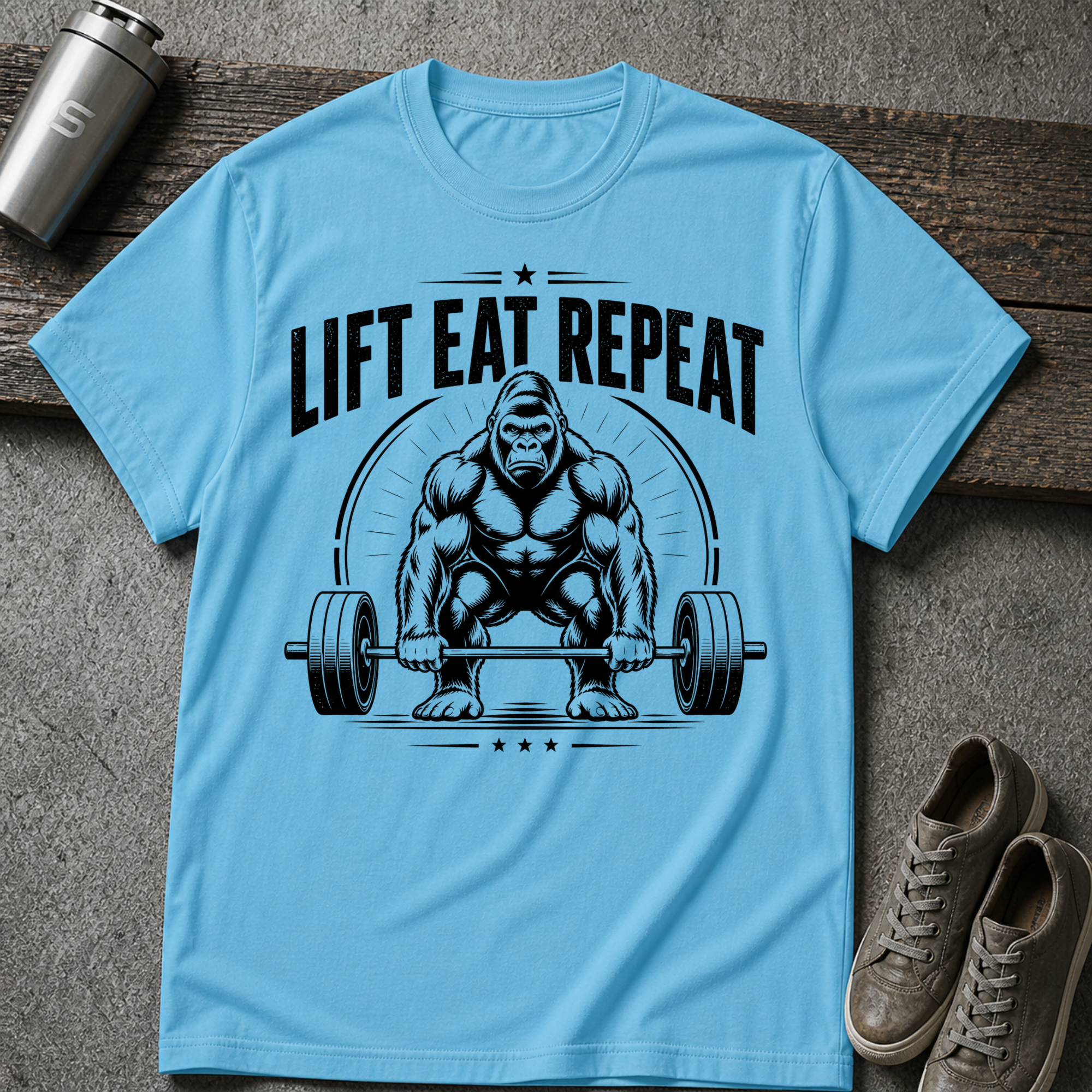 Lift Eat Repeat - Tee