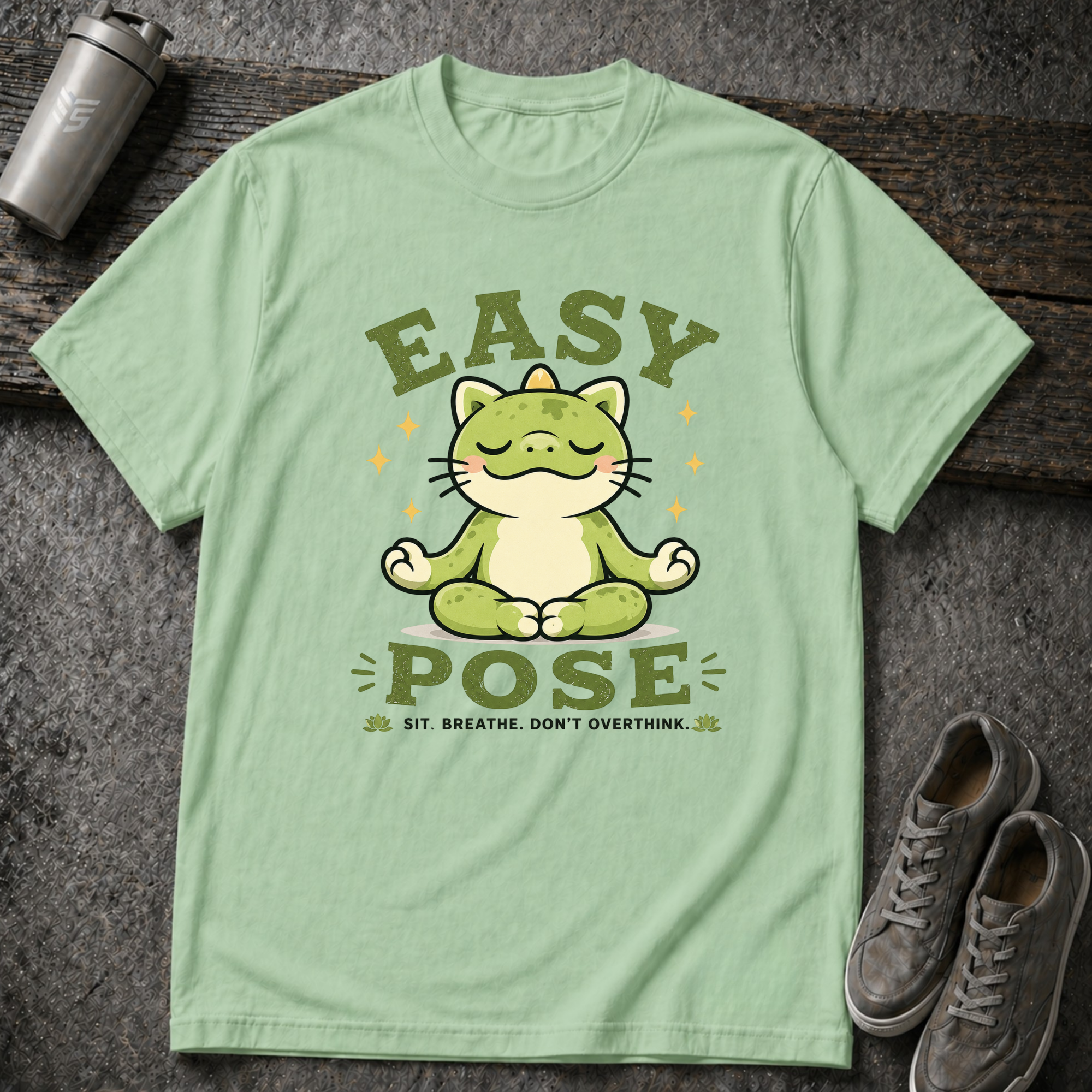 Easy Pose Dinosaur - Tee