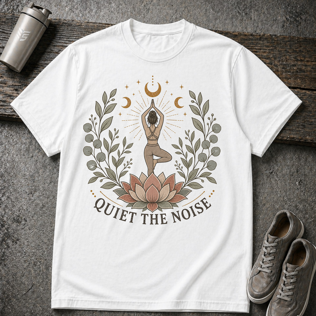 Quiet The Noise Yoga Tee
