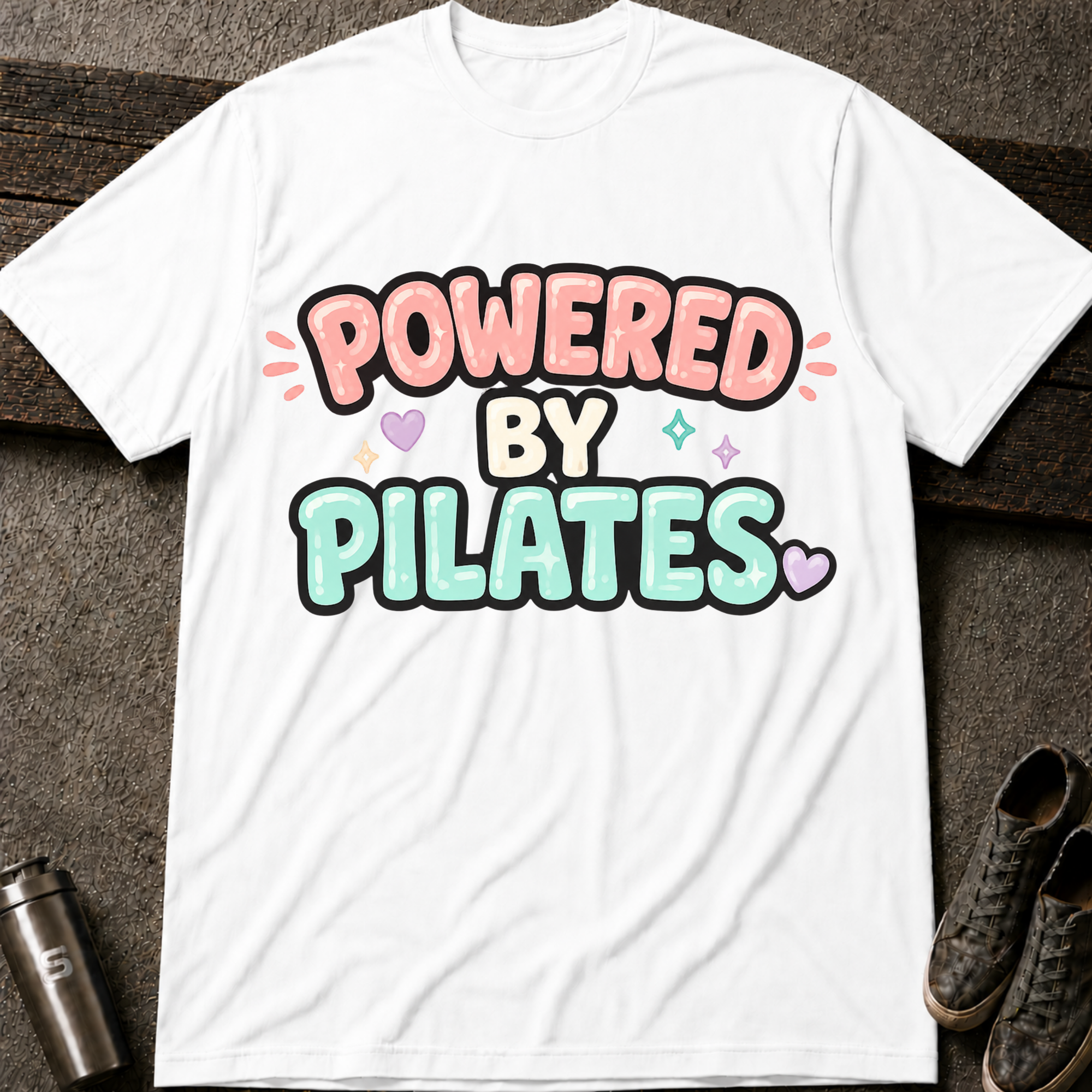 Pilates Powered  - Tee