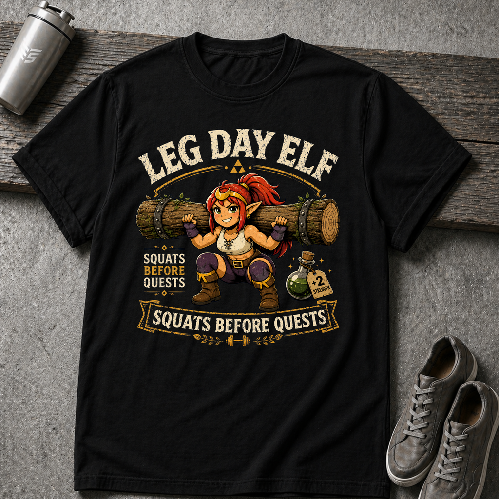 Leg Day Elf - Tee
