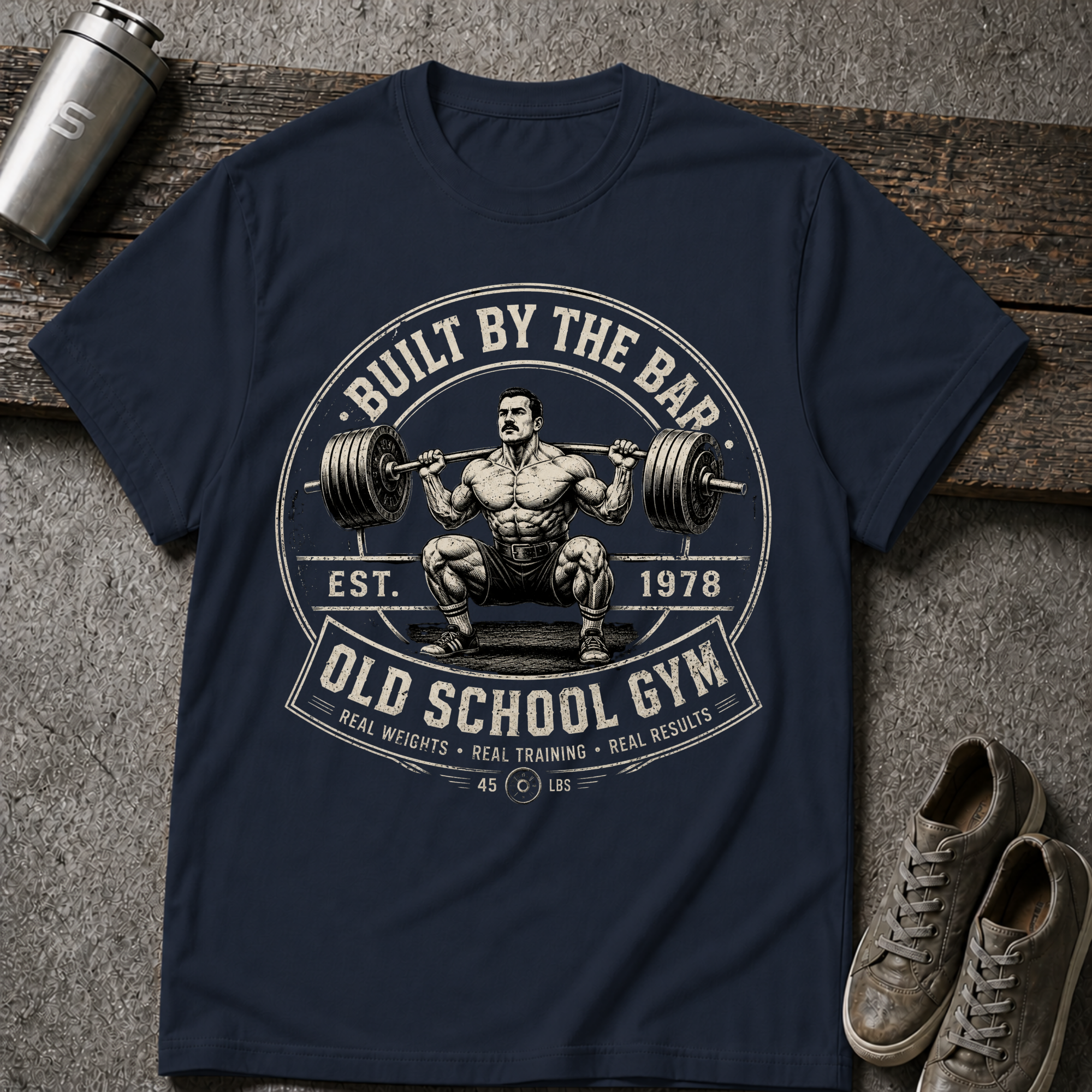 Built By The Bar - Tee