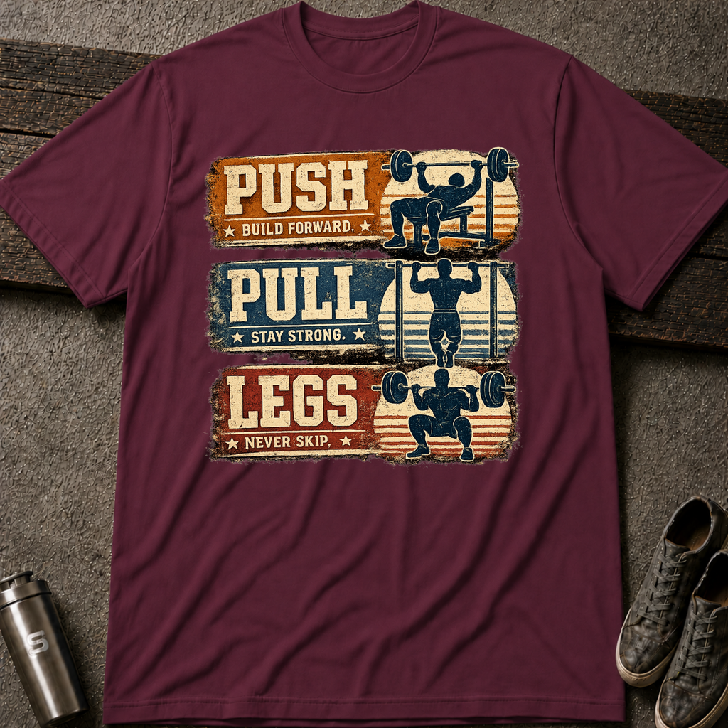 Push Pull Legs - Tee