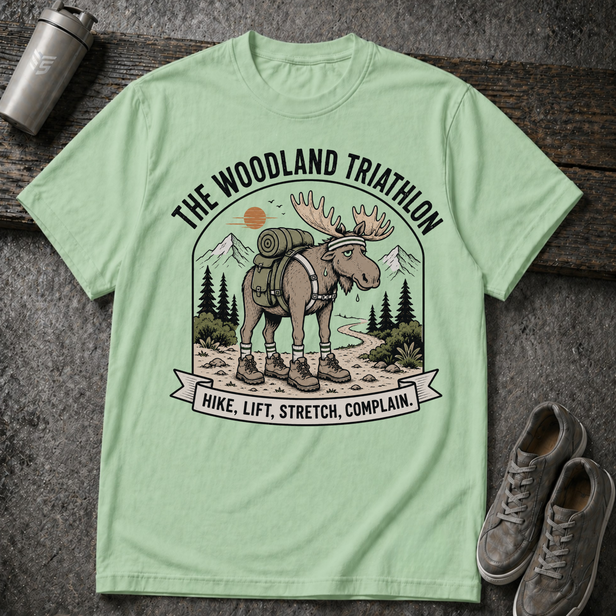 Woodland Triathlon Tee