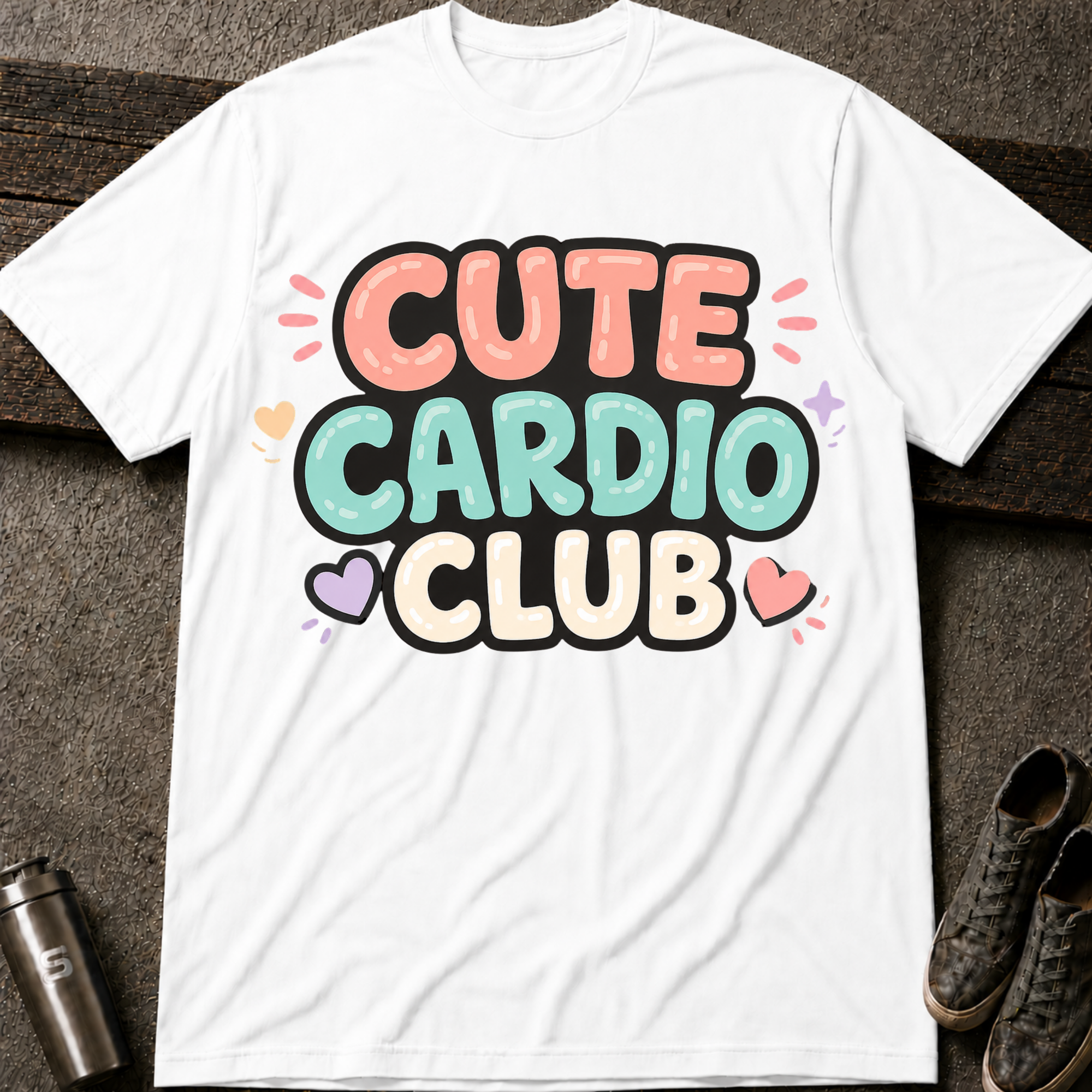 Cute Cardio Club  - Tee