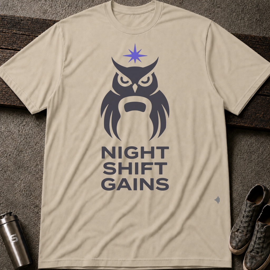 Night Shift Gains - Tee