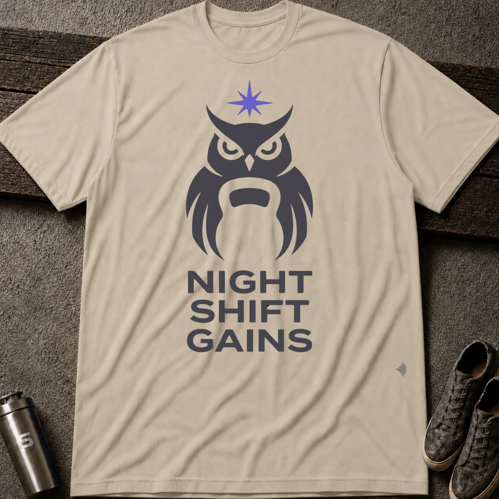 Night Shift Gains - Tee