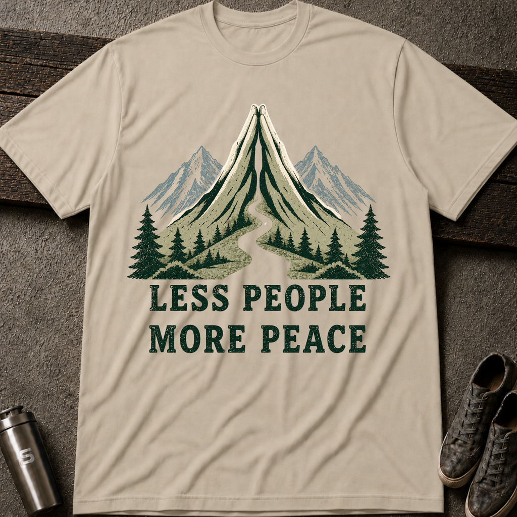 Less People More Peace - Tee