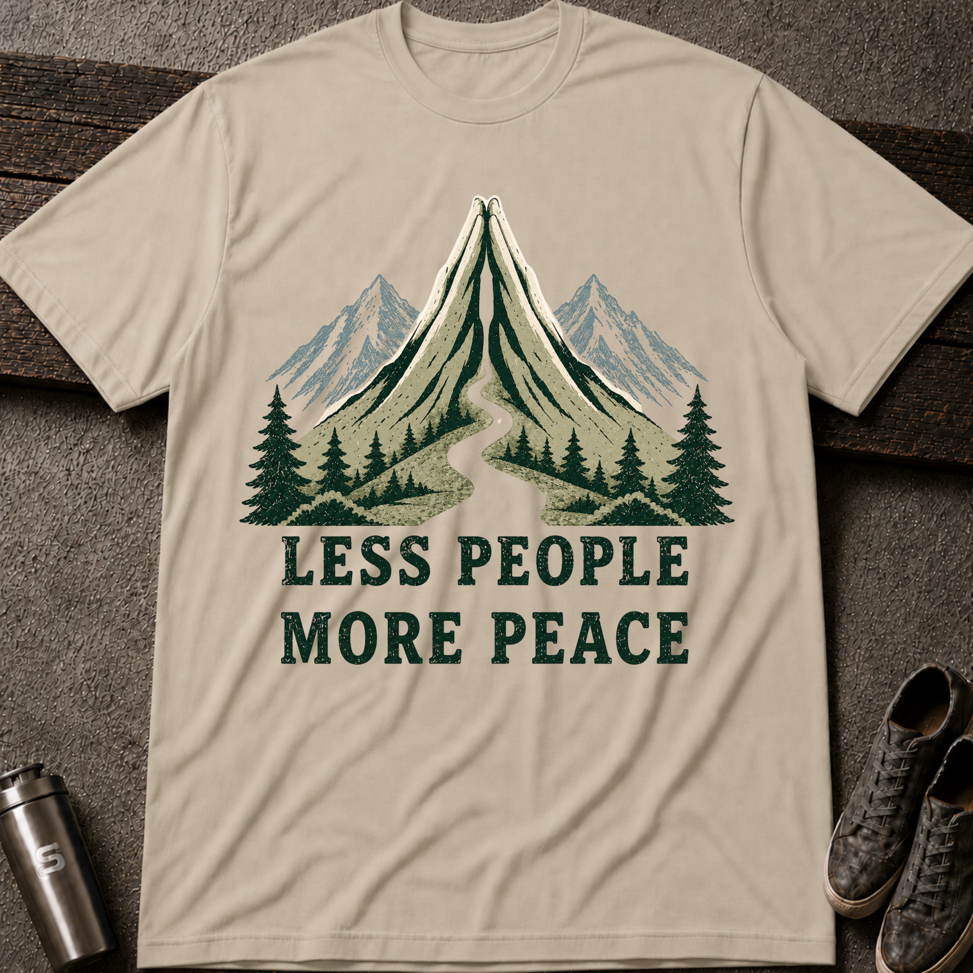 Less People More Peace - Tee