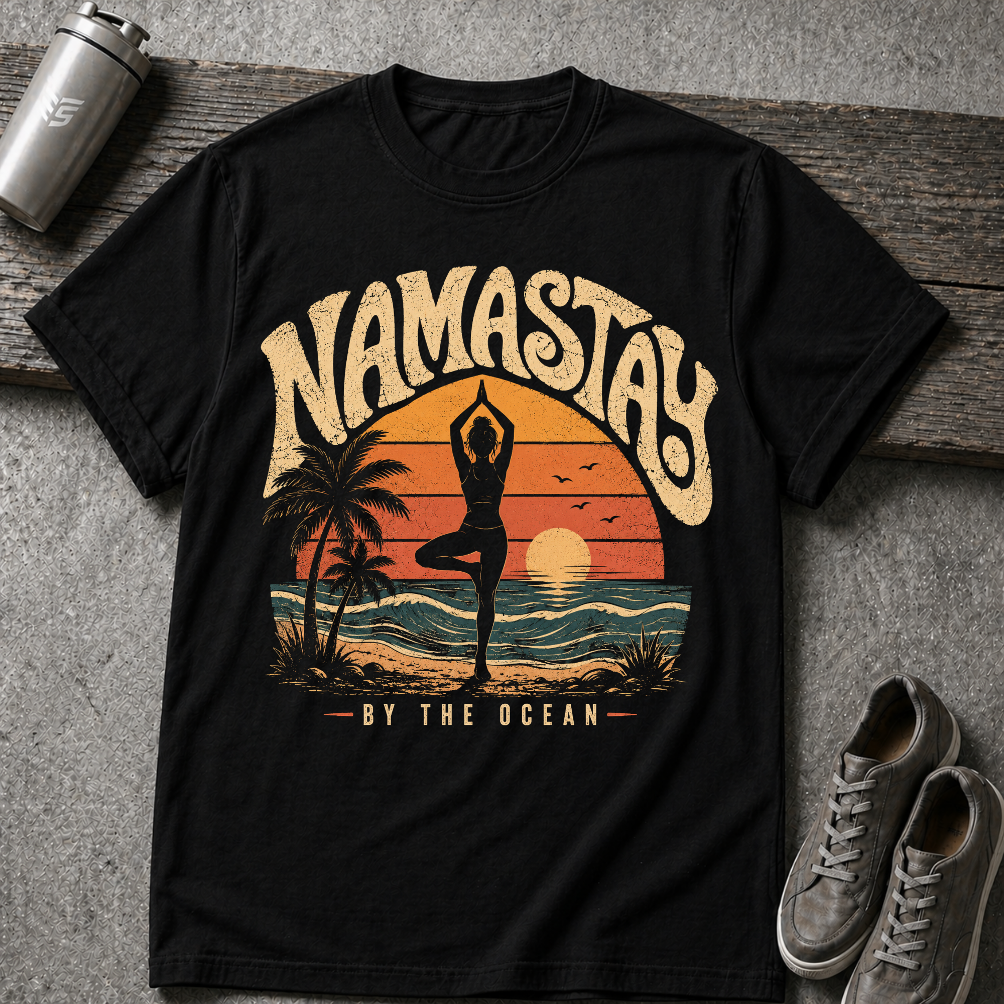 Sunset Yoga - Tee