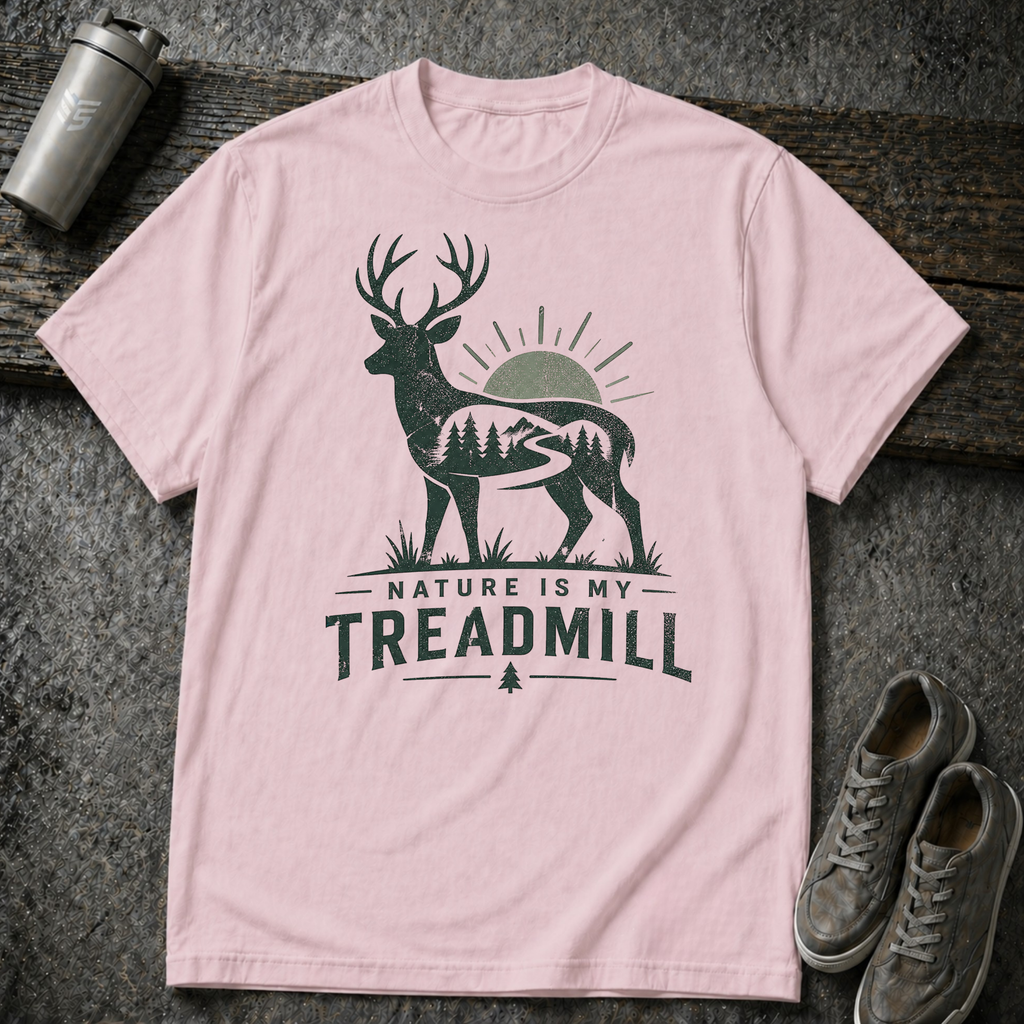 Nature Is My Treadmil - Tee
