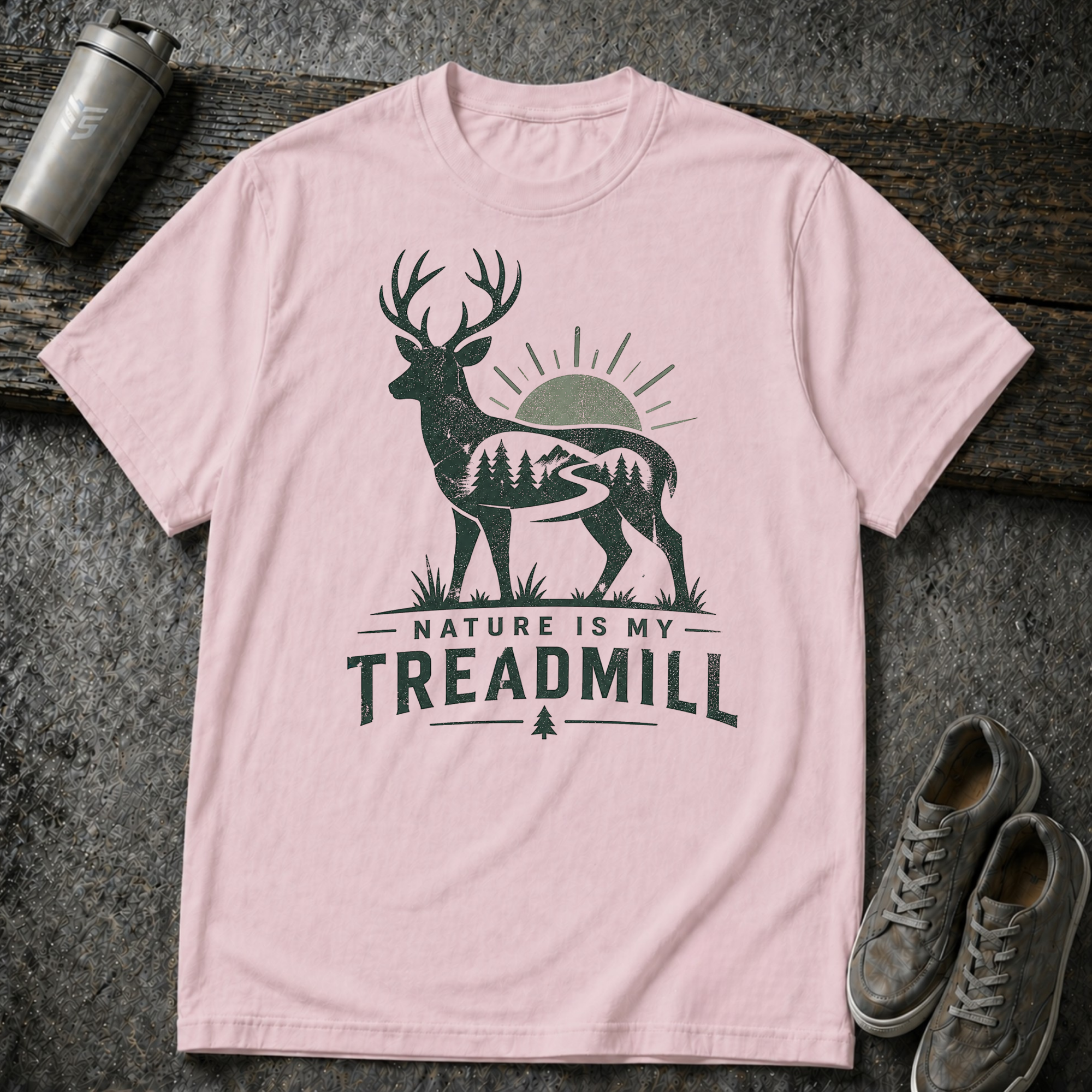 Nature Is My Treadmil - Tee