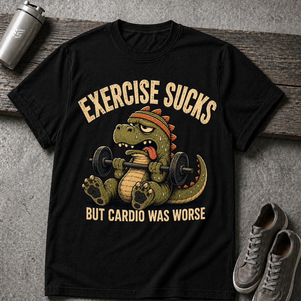 Exercise Sucks - Tee