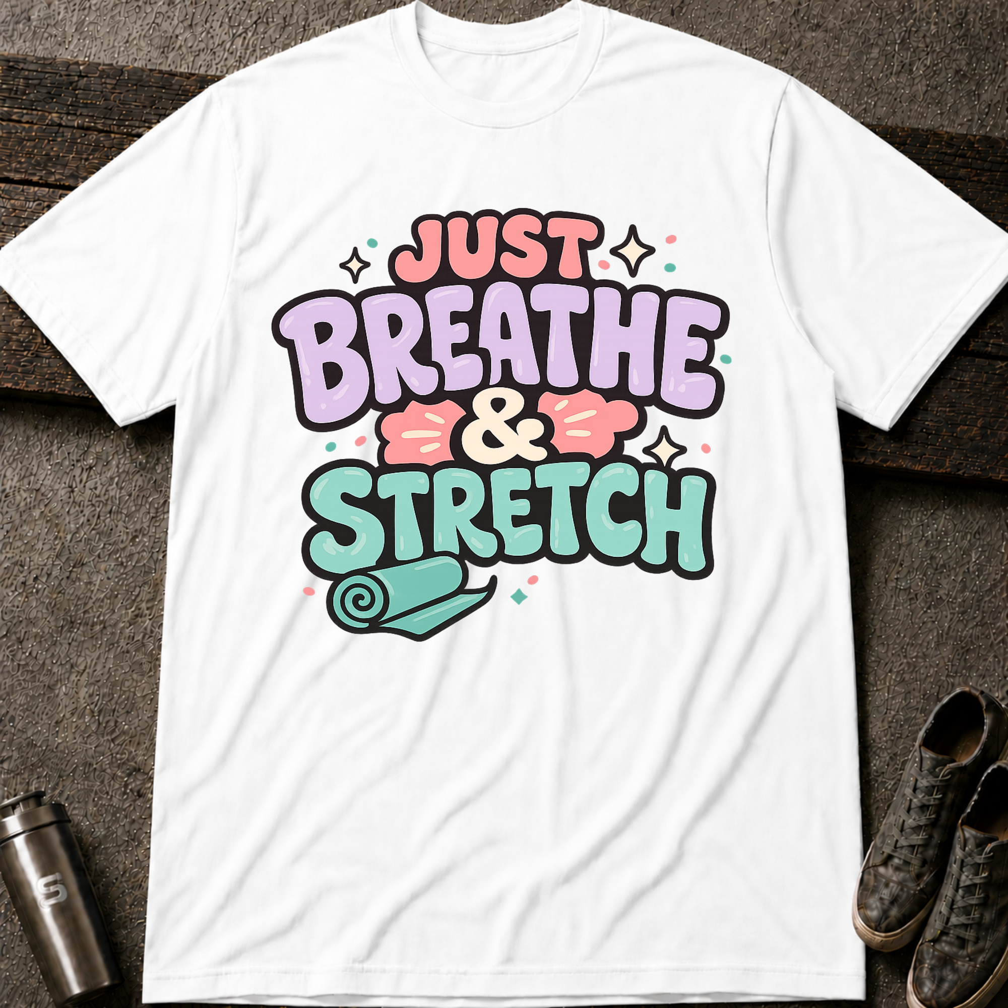 Breathe & Stretch  - Tee