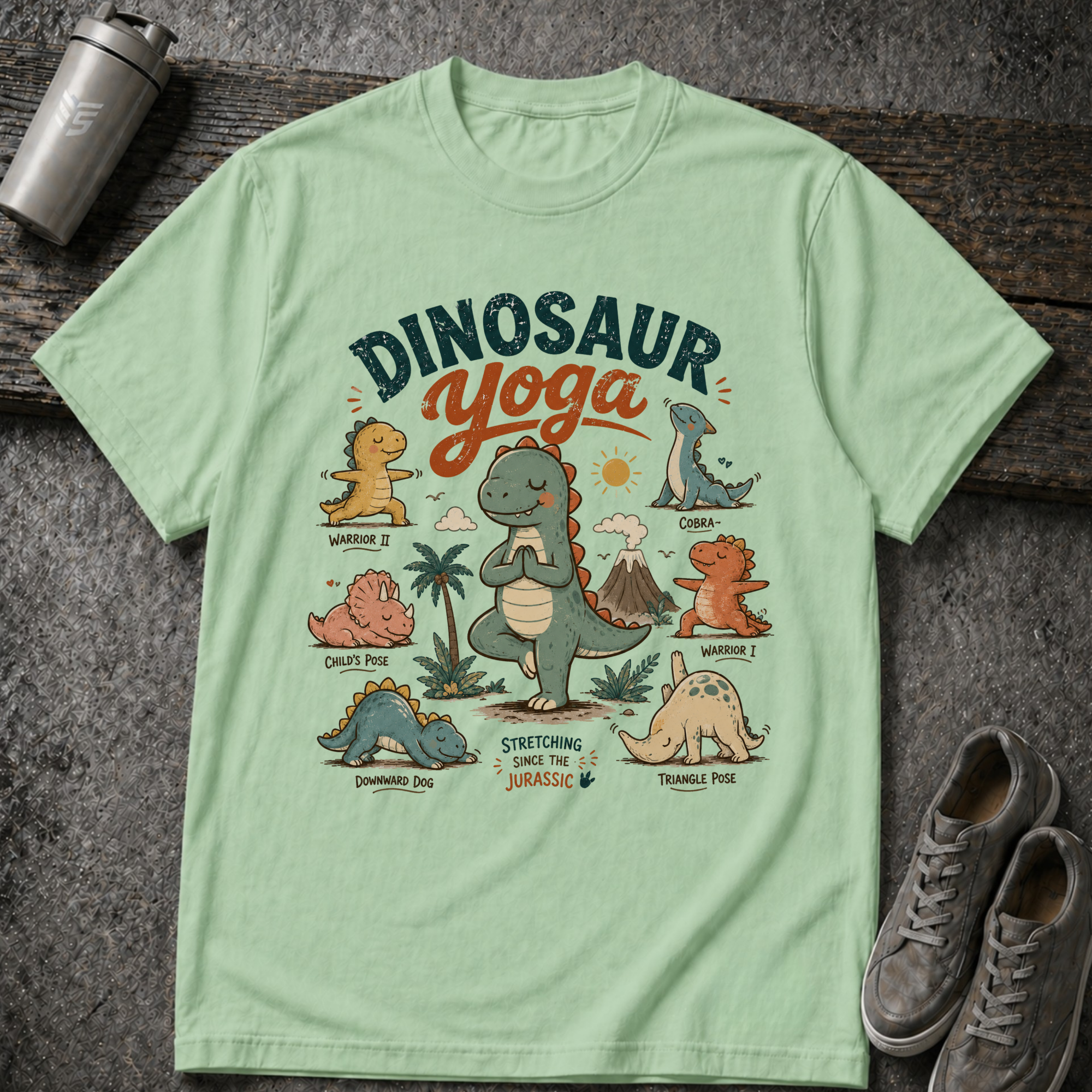 Dinosaur Yoga - Tee