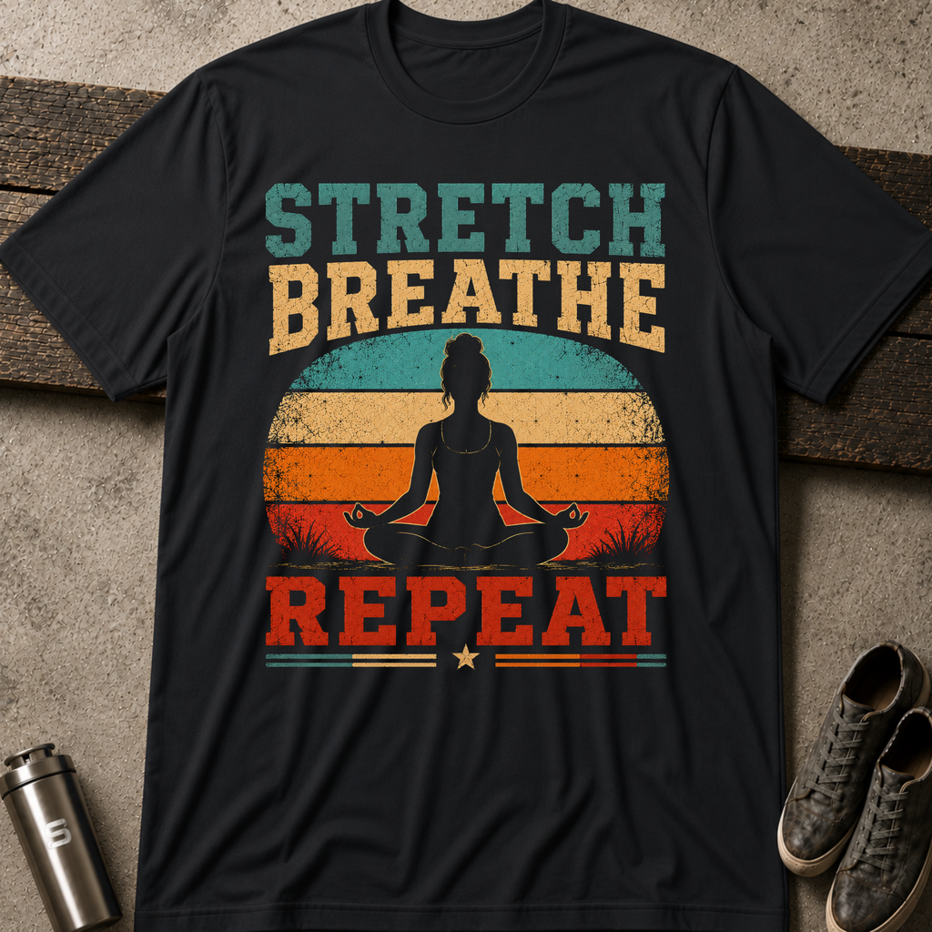 Stretch Breath Repeat - Tee