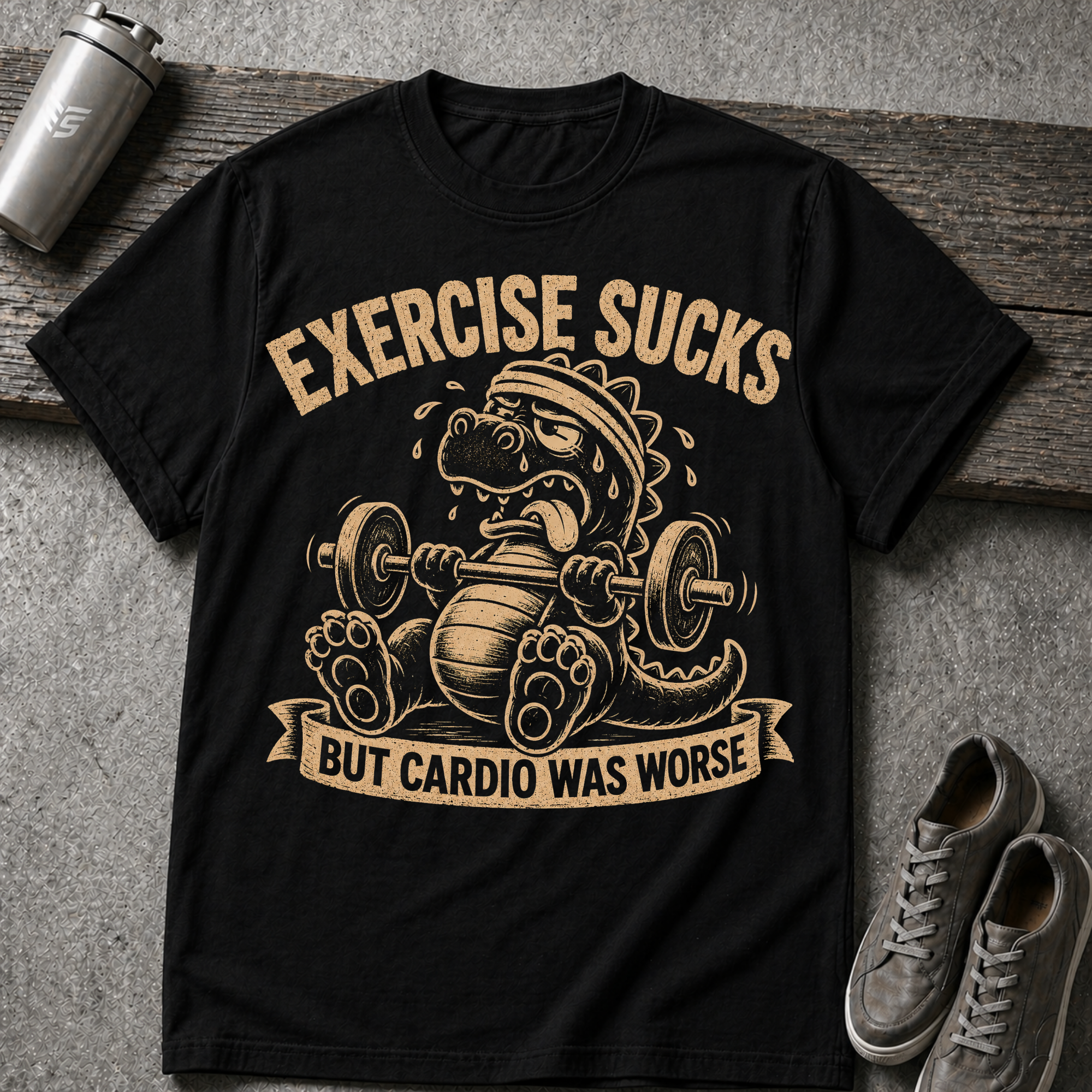 Exercise Sucks - Tee