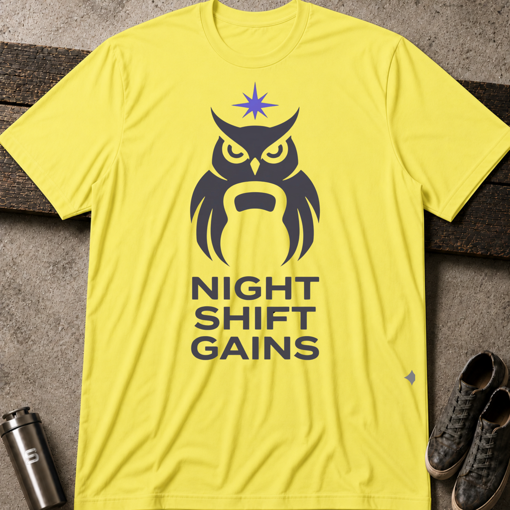 Night Shift Gains - Tee