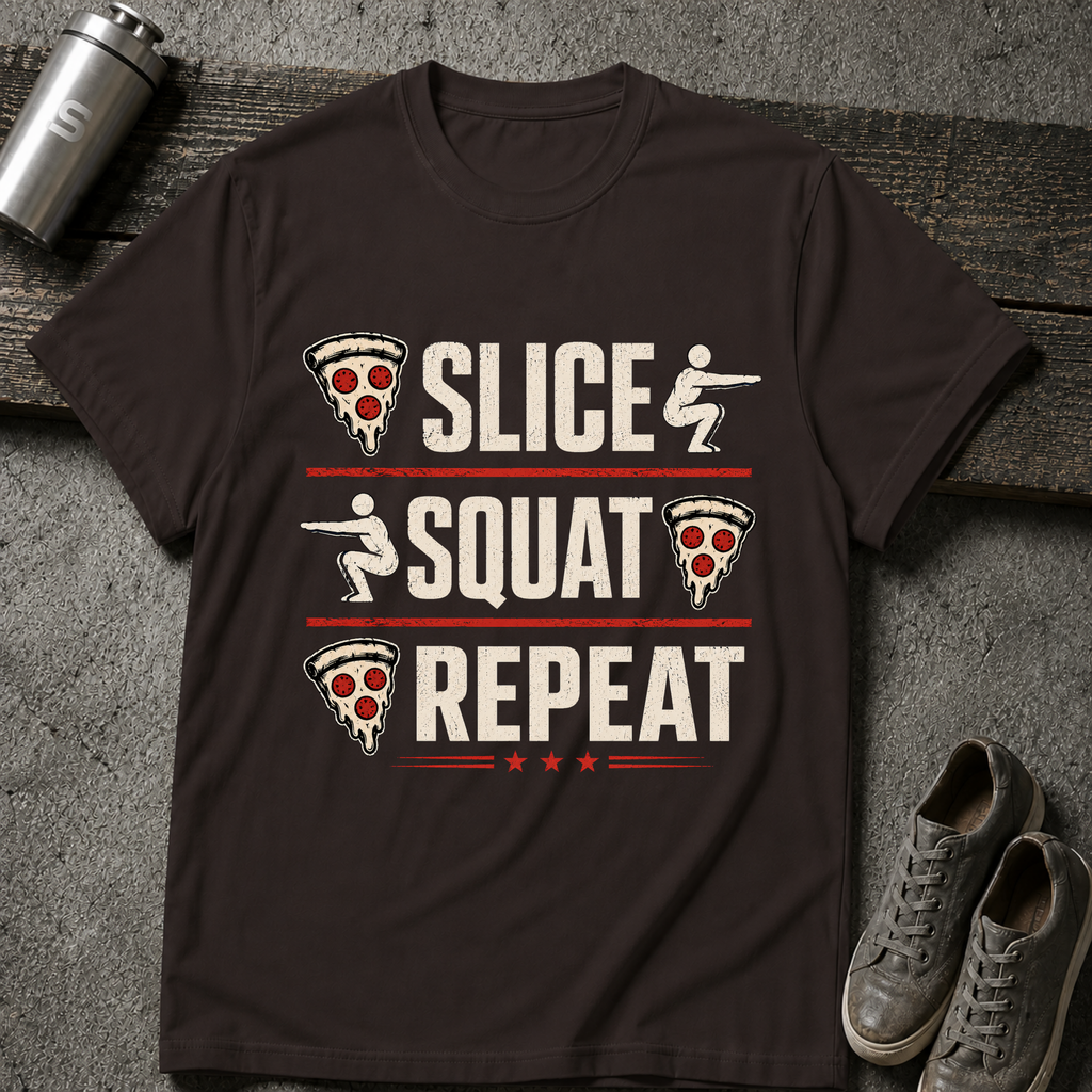 Slice & Squat - Tee
