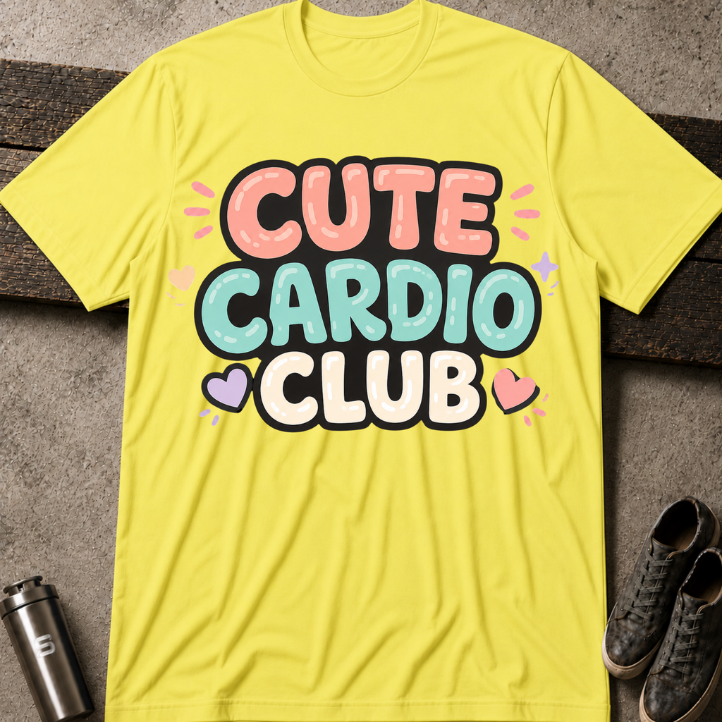 Cute Cardio Club  - Tee