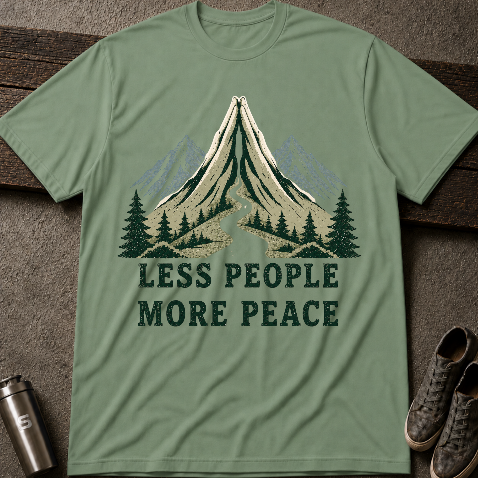 Less People More Peace - Tee