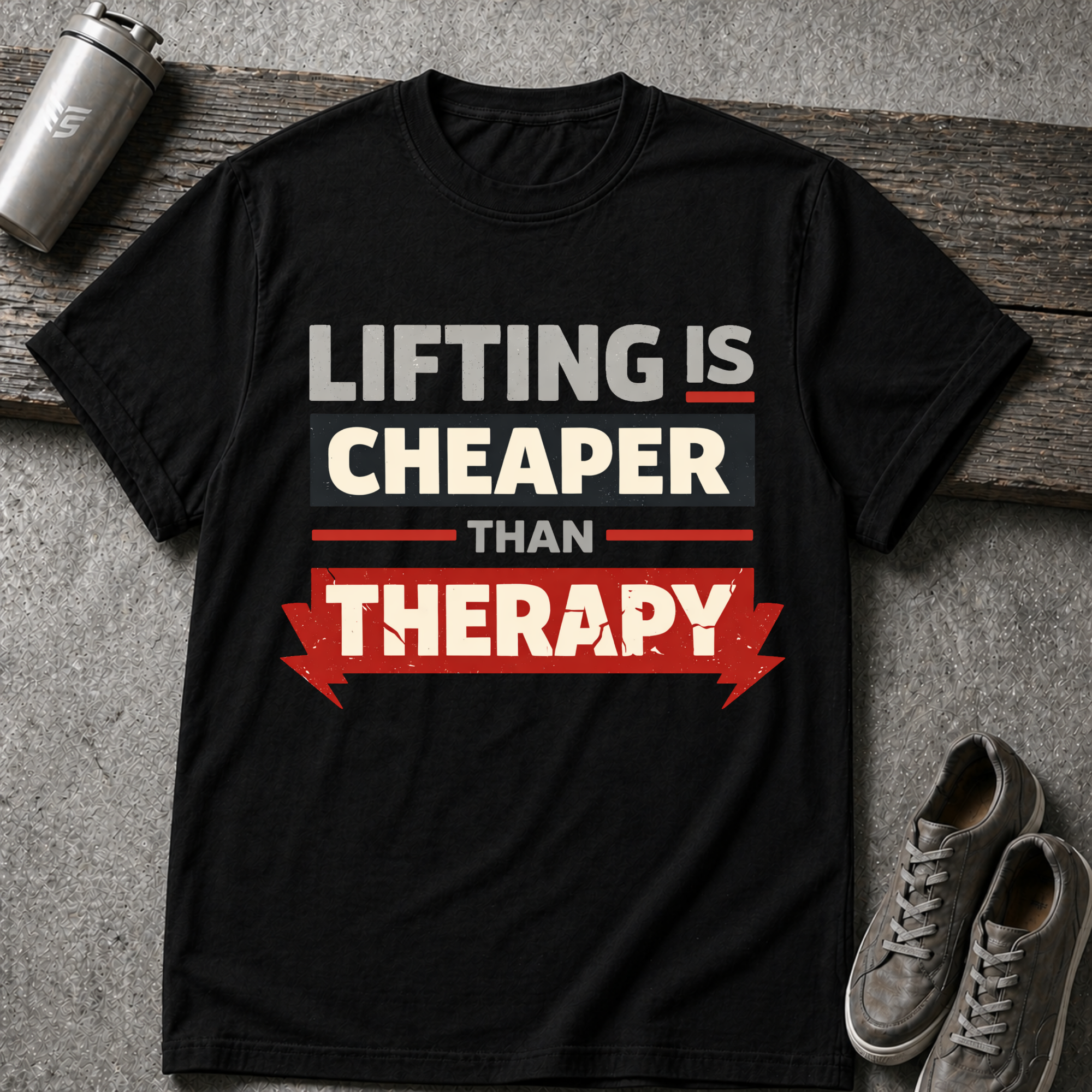 Lifting is Cheaper - Tee