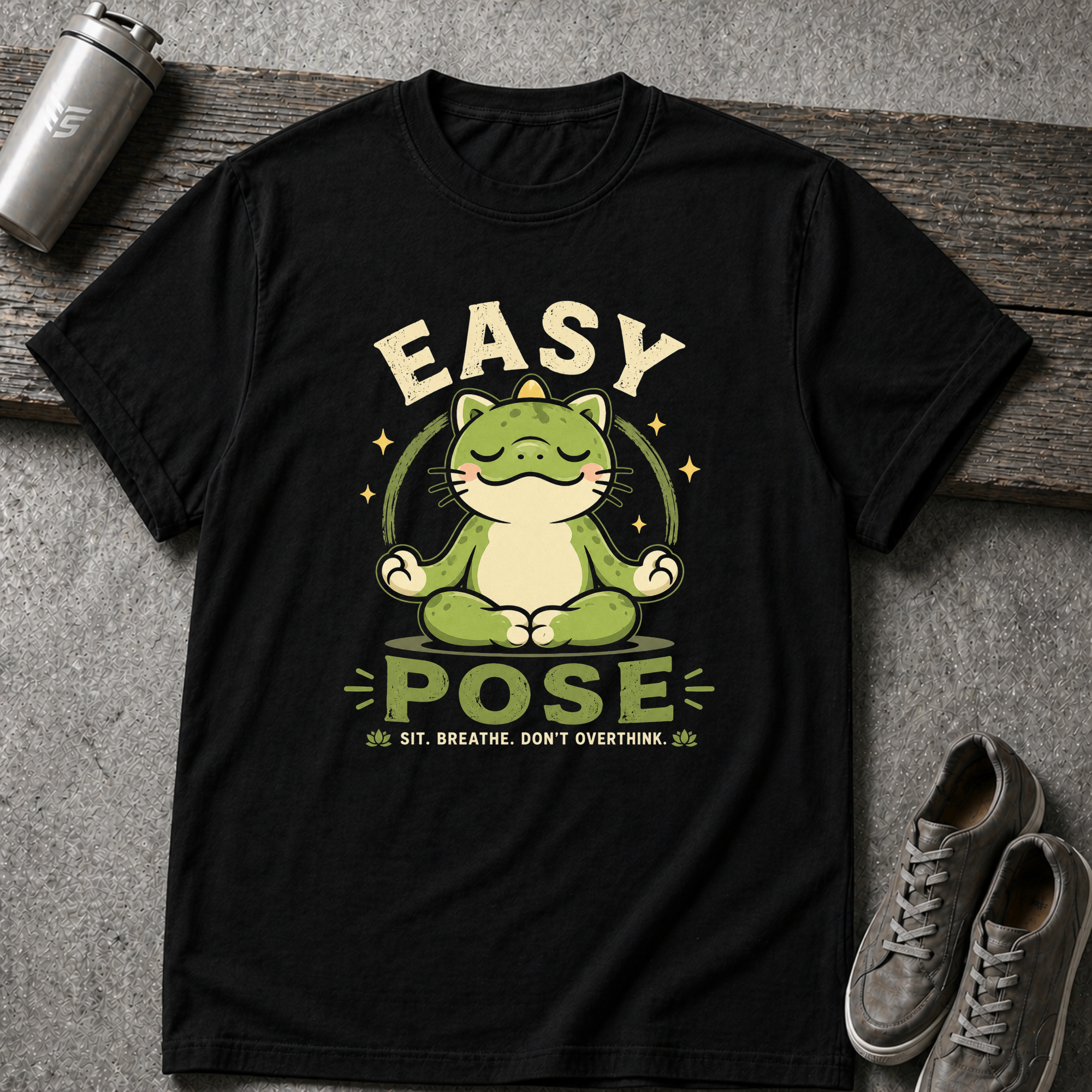 Easy Pose Dinosaur - Tee