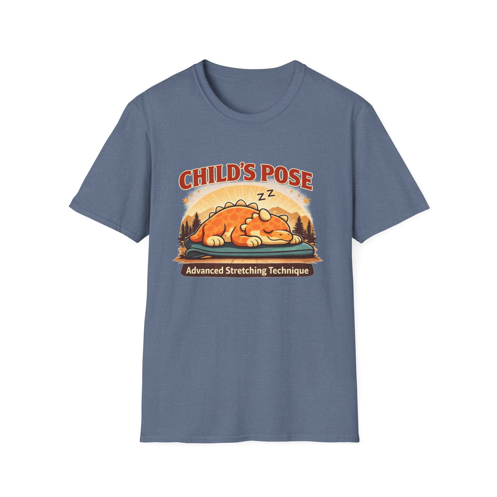 Dinosaur Childs Pose - T-Shirt