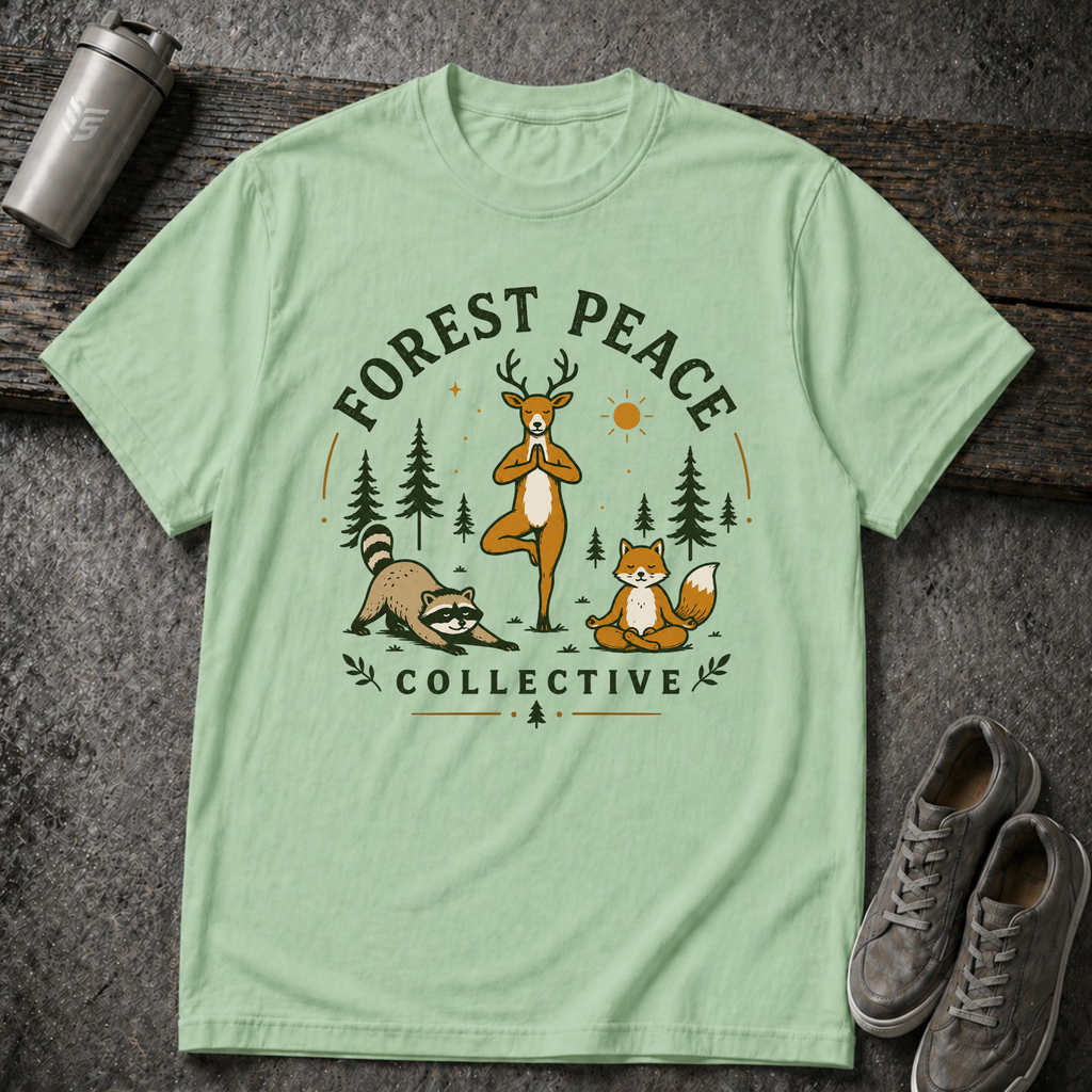 Yoga In The Woods - Tee