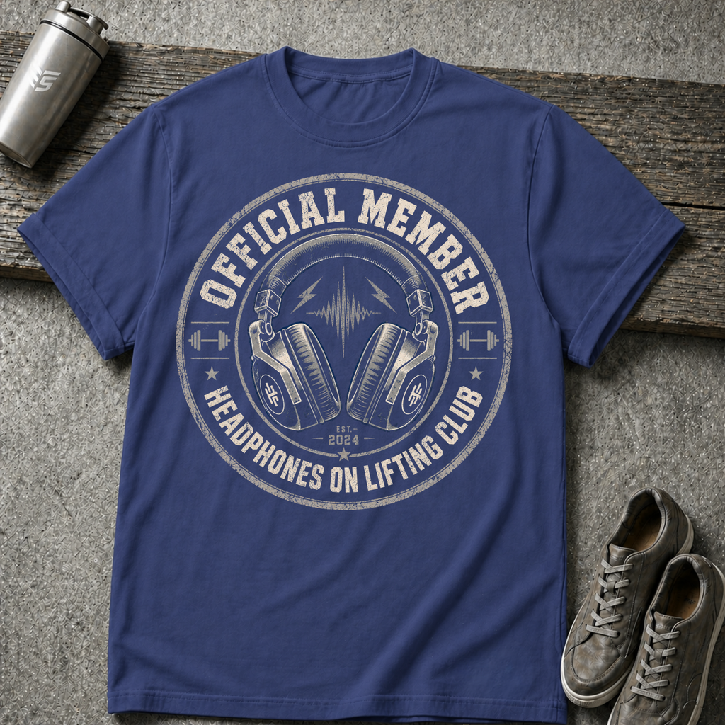Headphones On Club - Tee