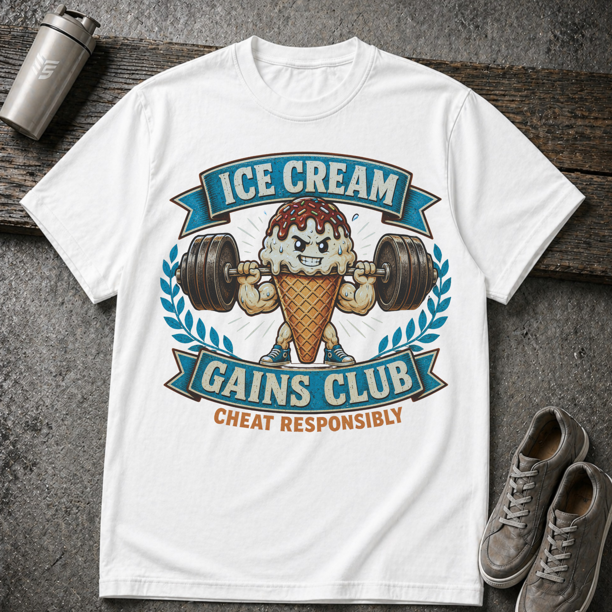 Ice Cream Gains - Tee
