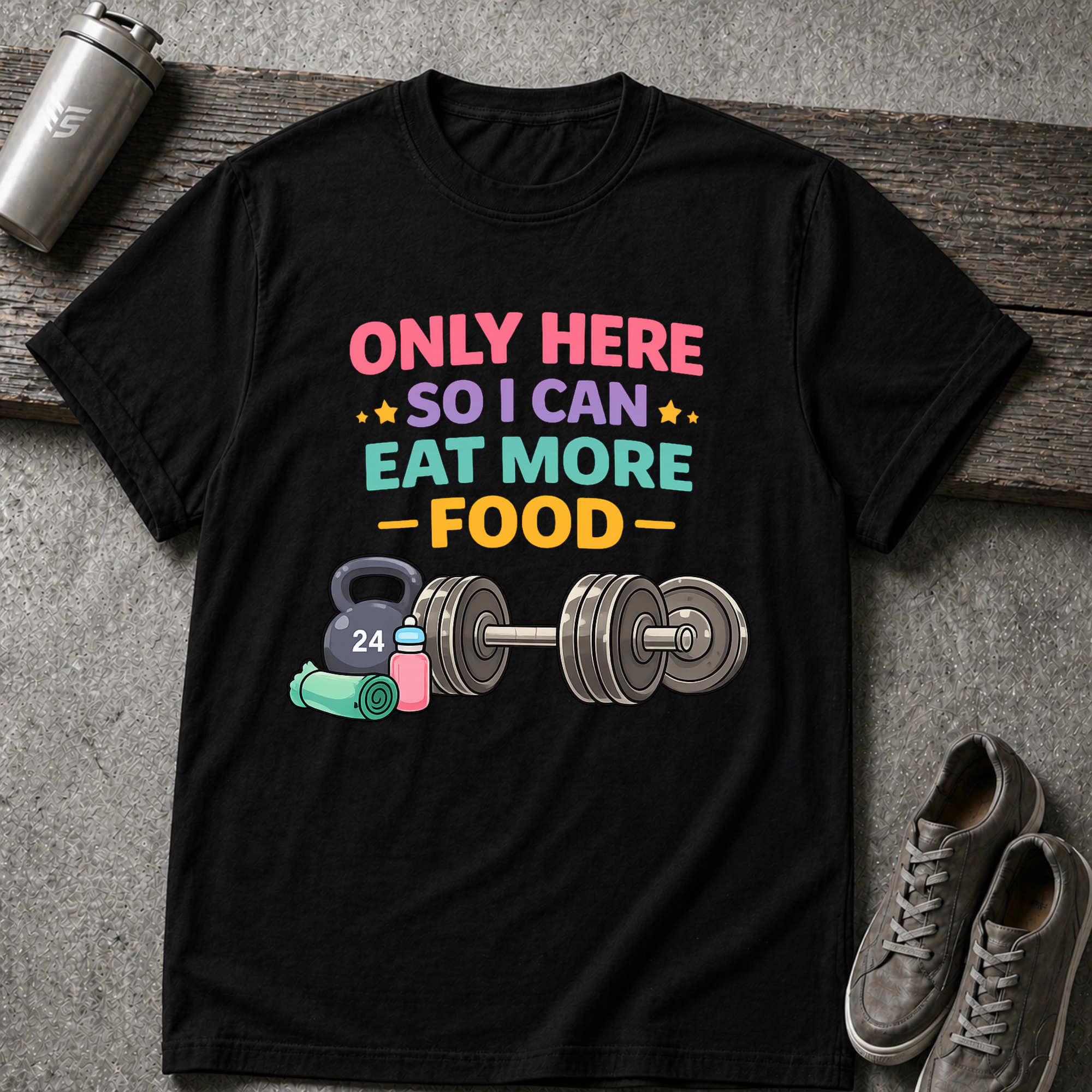 Only Here To Eat - Tee