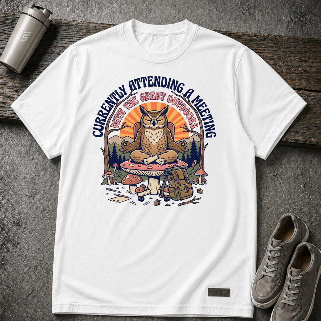 Attending A Meeting  Tee